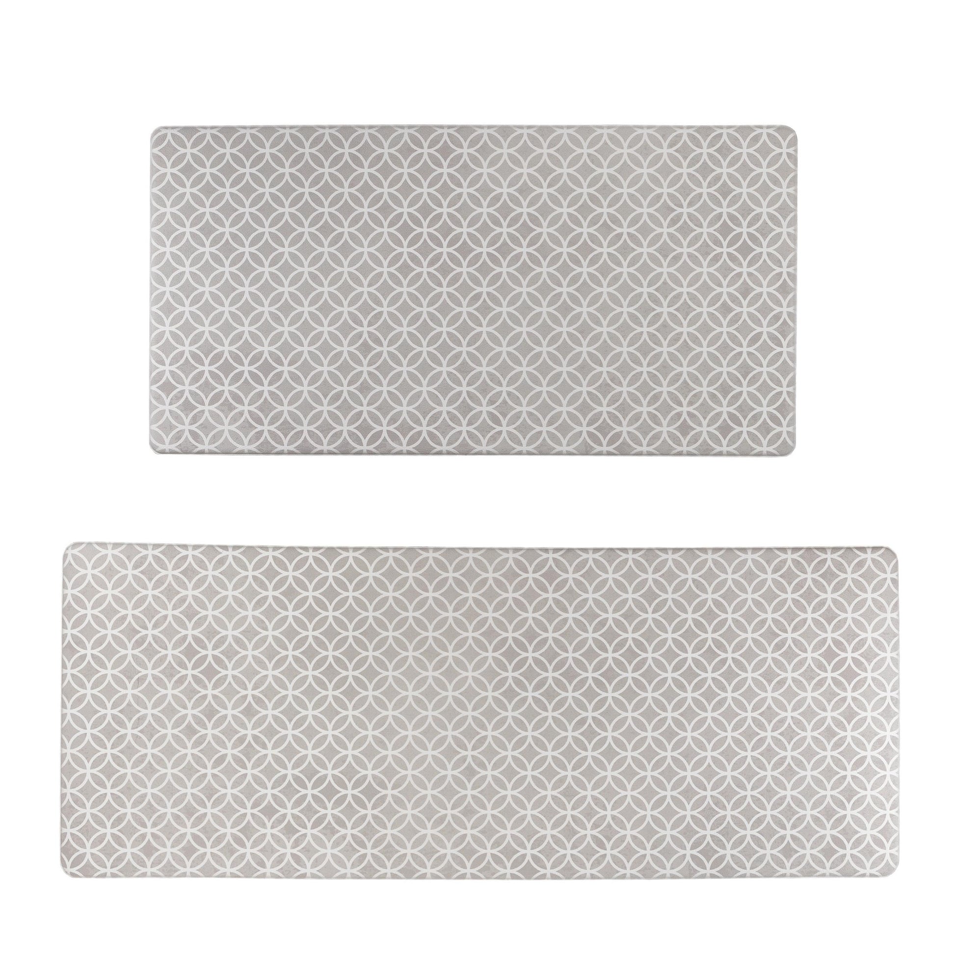 Eva Anti-Fatigue Waterproof Circles Comfort Kitchen Mat