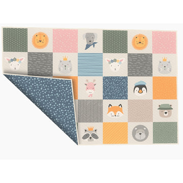 Critters Reversible Sensory Touch Baby Play Mat