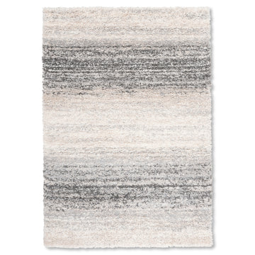 Easy Rugs Premium Shag Indoor Beige Grey Area Rug