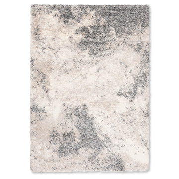 Easy Rugs Premium Shag Indoor Beige Grey Area Rug