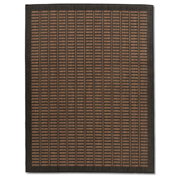 Easy Rugs Havana Modern Gold Black Geometric Patio Outdoor Rug