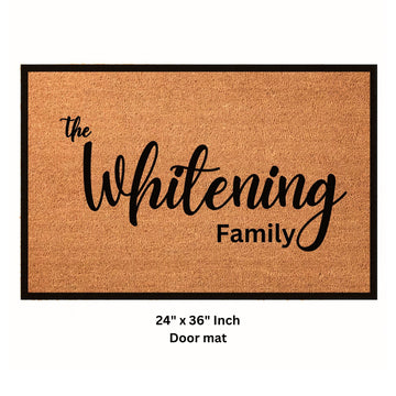 Personalized Custom Door Mats