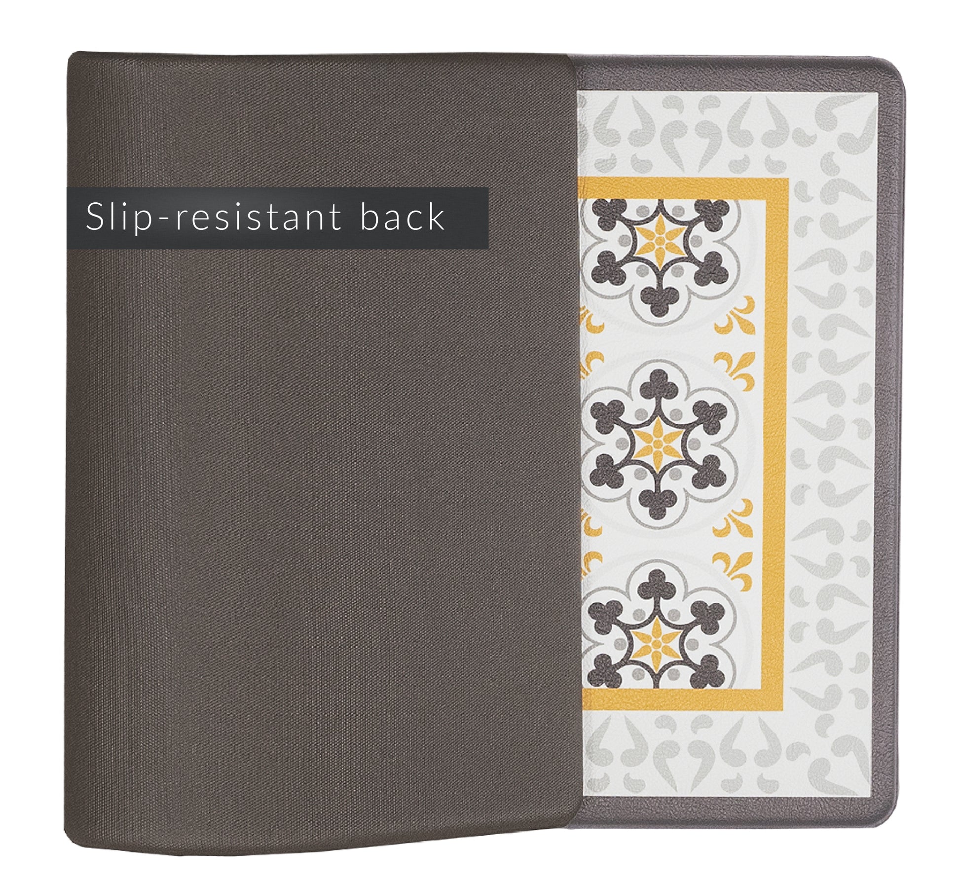 Eva Anti-Fatigue Waterproof Floral Comfort Kitchen Mat
