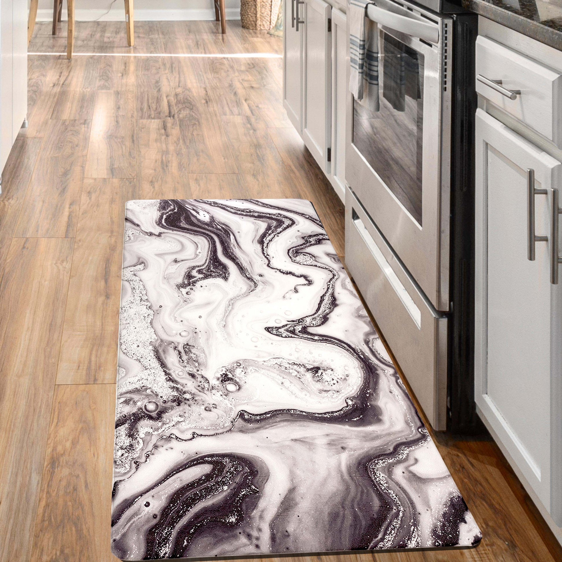 Eva Anti-Fatigue Waterproof Waves Comfort Kitchen Mat