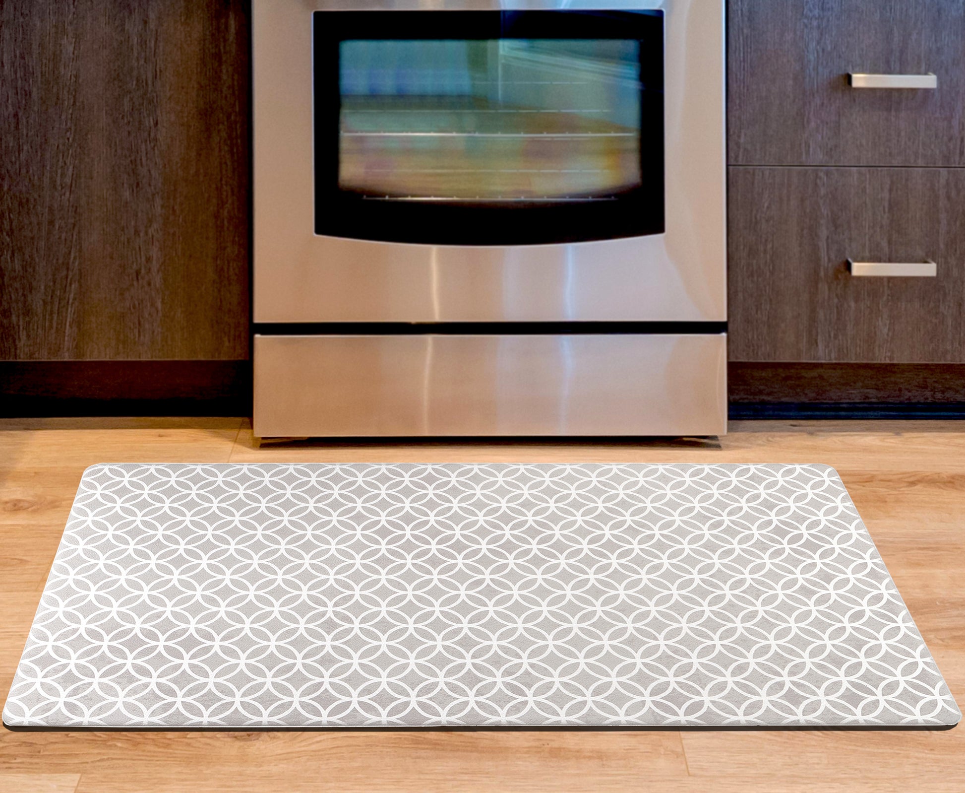 Eva Anti-Fatigue Waterproof Circles Comfort Kitchen Mat