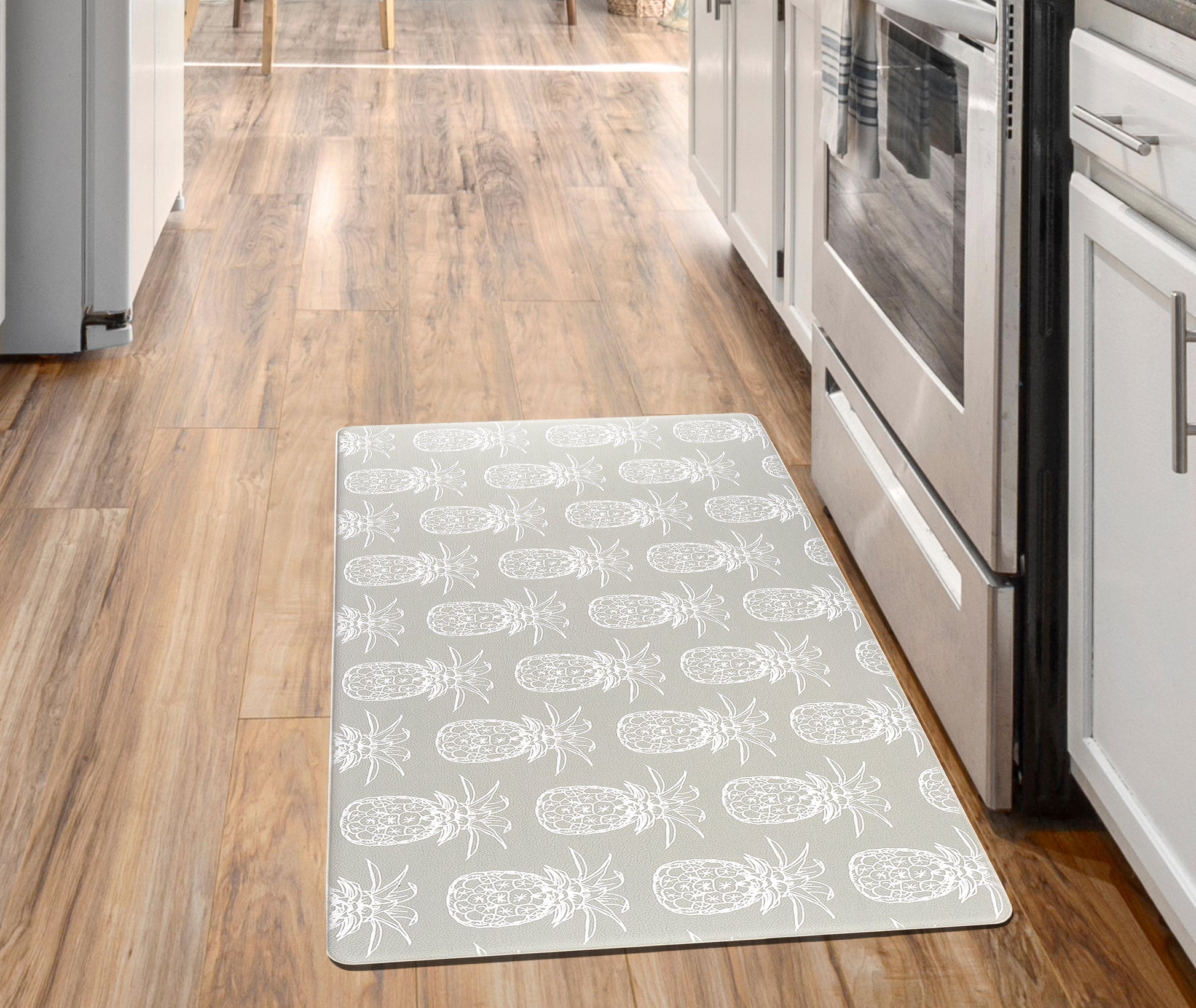 Eva Anti-Fatigue Waterproof Pineapple Comfort Kitchen Mat