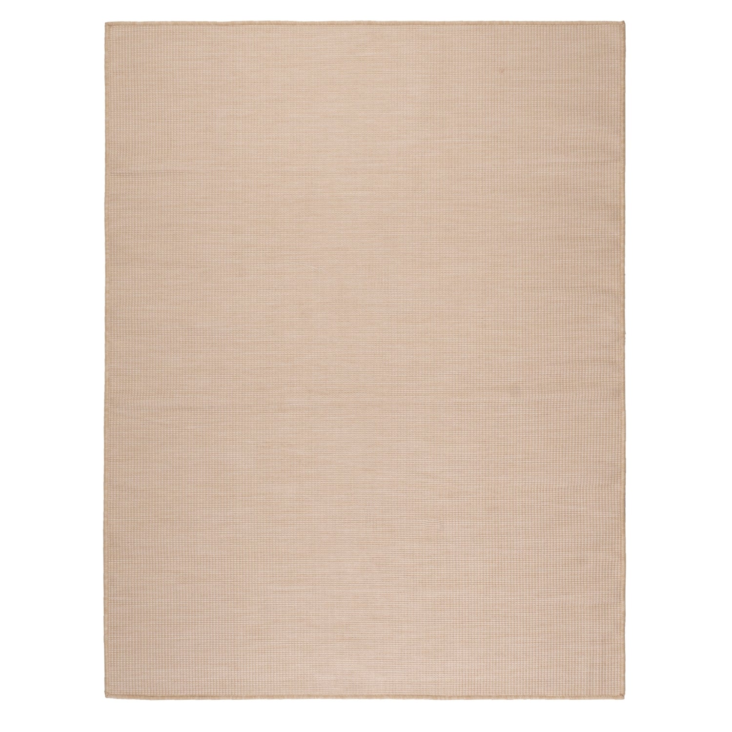 Quick Dry Solid Natural Beige Indoor/Outdoor Rug